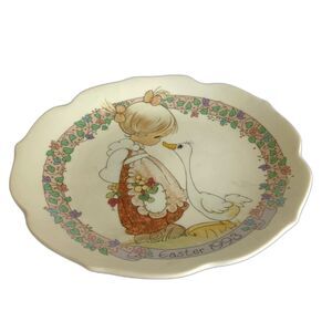 Vintage 1992 Precious Moments Plate Collectible Ceramic 7 3/4" Inch Display